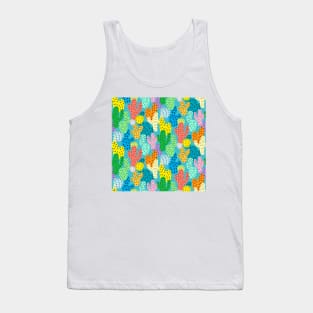 Rainbow Cactus Tank Top